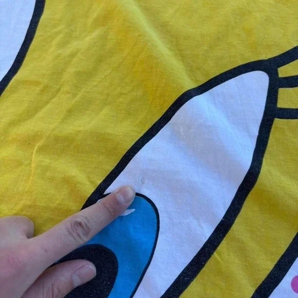 Vintage 1990's 90's AOP Tweety Bird T Shirt Single stitch - Picture 6 of 7